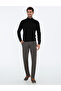 Slim Fit Balıkçı Yaka Basic Triko Kazak - 5