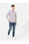 Orange Slim Fit Long Sleeve Shirt 50252489-Vr051 - 3