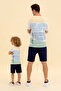 Men's White Crew Neck T-Shirt 50263316 -Vr013 - 2