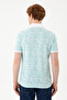 Men's Mint Polo Neck T-Shirt 50263268-Vr090 - 5