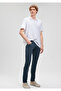 Jake Black Navy Gabardine Trousers0042282455 - 2