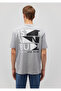 Back Printed Istanbul T-Shirt Loose Fit / Loosely Comfortable Cut 0611437-70093 - 4