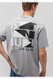 Back Printed Istanbul T-Shirt Loose Fit / Loosely Comfortable Cut 0611437-70093