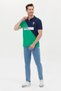 Men's Green Polo Neck T-Shirt 50263339 -Vr054 - 4