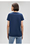 Printed Navy Blue T-Shirt Slim Fit / Slim Fit1612247-82454 - 4