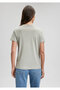 Bicycle Printed Green T-Shirt Slim Fit / Slim Fit 1612397 -70155 - 5