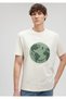 X Smiley Originals Printed Beige T-Shirt Loose Fit / Loose Relaxed Fit0611989-70055 - 2