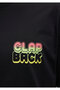 Printed Black T-Shirt Loose Fit / Loose Relaxed Fit0612109-900 - 6
