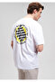Istanbul Back Printed White T-Shirt Loose Fit / Loose Relaxed Fit0612272-620