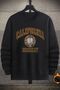 Unisex California Printed Crew Neck Sweatshirt