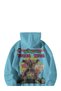 Women's Men's Baby Blue Metroboomin Young Thug Printed Oversize Hooded Kangaroo Pocket Hoodie - 3