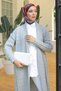 Women's Ring Braided Full Length Knitwear Cardigan - 4