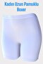 3-Piece Women's Long-Legged High-Waist Recovery Cotton Boxer Shorts - 4