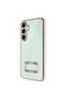 Galaxy S24 Plus Compatible Case Camera Protection Showing Logo Omega Transparent Cover - 7