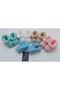 90X90 cm Straw Hand Knitted - Allergic Baby Blanket - 5