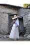 White Modest Skirt - 4