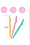 Tayem Facial Razor and Eyebrow Razor Women's Razor Hair Removal 3-Piece Set - 2
