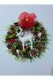 New Year Glittered Door Ornament Cone - Deer Decoration