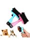 Pet Cat Dog Hair Collector Automatic Button Pet Comb