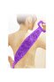 Purple Double Sided Bath Shower Back Scrub Silicone Shower Body Scrub Shower Washcloth Brush - 2