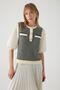 Pocket Detailed Poplin Sleeve Detailed Regular Knitwear Blouse