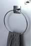 Silver Chrome Roll and Long Towel Holder -WcPaper Holder and Blow DryerSetof 4 - 5