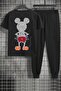 Unisex Mause Printed 2-Piece Tracksuit Set