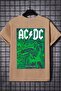 للجنسين ACDC تي شيرت مطبوع
