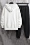 طقم بدلة رياضية مطبوع عليها دببة صديقة للجنسين - 2