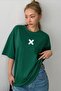 Unisex X Printed T-shirt