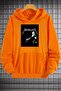 Unisex Metalica Printed Oversize Sweatshirt