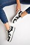 Women's Black Sneakers Casual Shoes - 2