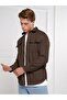 Textured cachet shirt jacket - 5