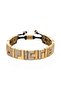 Bronze Tetris Block Bracelet With Stones