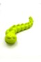 Green Caterpillar Soft Textured Teething Dog Toy - 3