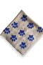 Women's Gray Color Paw Patterned Cotton Handmade Bandana