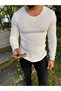 Sweater Knitted Non-Pilling Natural Cotton Sweater Slim Fit Knitwear Slim Fit Body Sweater - 5