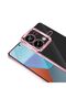 Xiaomi Redmi Note 13 Pro 4g Compatible Case with Camera Protection Showing Logo Omega Transparent Cover - 7