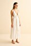 Monica Ecru Beach Dress - 3