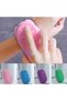 Bath Bath Washcloth with Silicone Sponge Chamber Body Washcloth Massage Soft Shower Washcloth Bath Washcloth - 2
