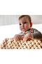 90X90 cm Straw Hand Knitted - Allergic Baby Blanket - 3