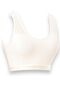 3-Piece Teen Girls Ribbed Padded Wide Strap Training Bra Half Tank Top Bustier - 3
