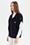 Women's Vest with Elastic Sleeves Navy Blue - 5