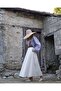 White Modest Skirt - 3