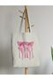 Bows Pinterest Ribbons Y2K Retro Unisex Cloth Bag Tote Bag - 2