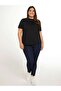 Comfortable Cut Large Size T-shirt - 3