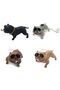Pitbull Torpedo Mascot Black Color. Pitbull Torpedo Ornament - 3