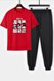 Unisex Ken Kaneki Printed 2-Piece Tracksuit Set