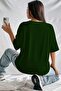 Unisex Baseball Printed Oversize T-shirt - 3