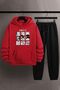 Unisex Ken Kaneki Printed Tracksuit Set
